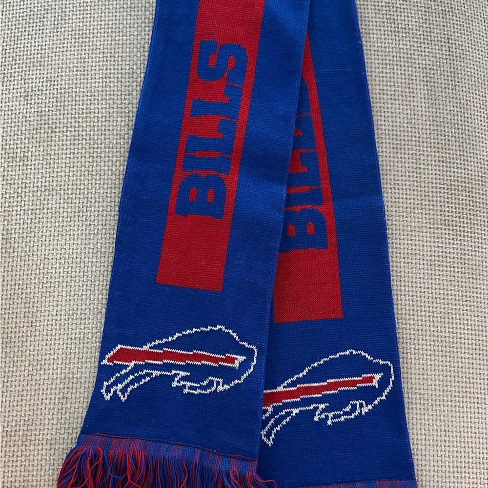 Blue and Red Sports Team Scarf